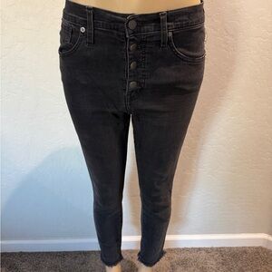 Madewell high rise skinny jeans sz 28P